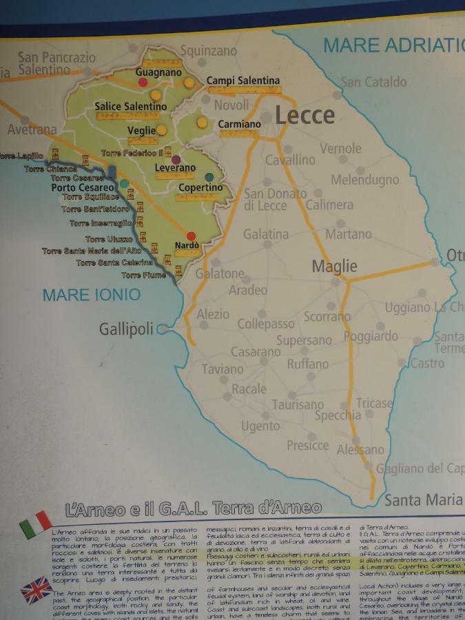 莱韦拉诺 Terre Del Salento酒店 外观 照片
